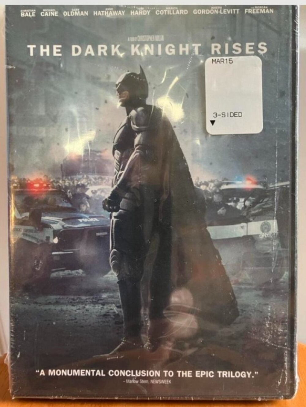 The Dark Knight Rises DVD Movie
